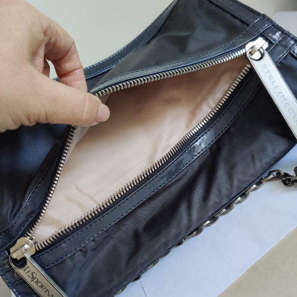 Stella McCartney x LeSportsac Fold over Clutch Bag EUC - Picture 11 of 14